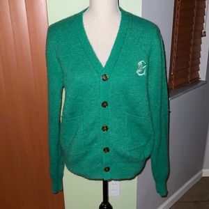 Golf Wang | Sweaters | G Cardigan By Golf Wang Green Knit